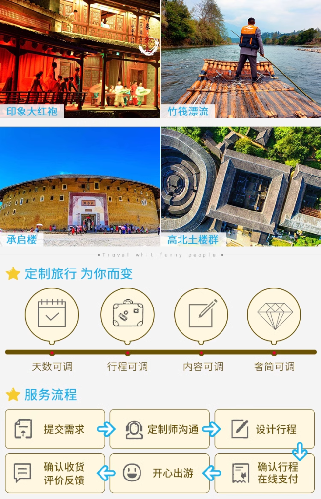 Bespoke Fujian: Hakka Tulou, Wuyi Tea Mountains & Xiamen | 定制旅行 福建旅游
